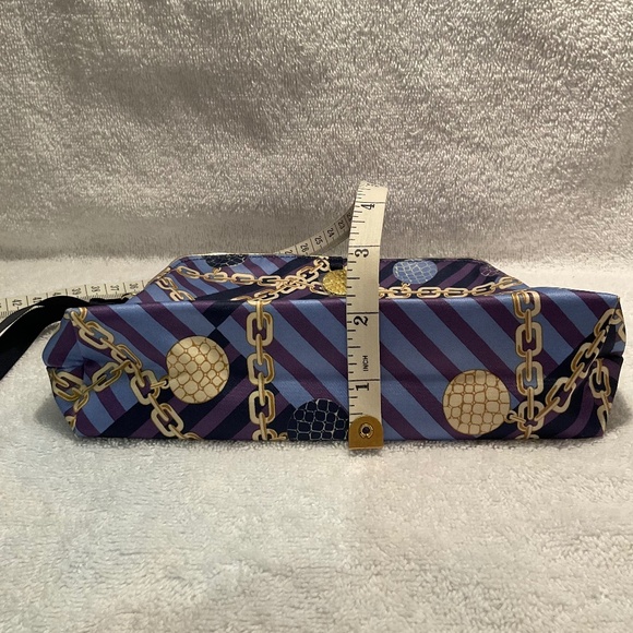 Estée Lauder NWOT Chain-Link Print Cosmetic Bag - Picture 15 of 15